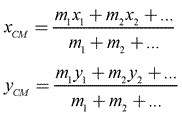 Center of Mass Formula