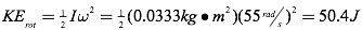 bowling ball rotational kinetic energy