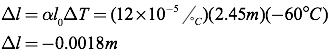 linear expansion solution